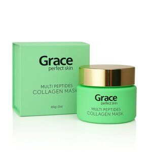 Grace Perfect Skin Multi Peptides Collagen Mask SEALED New in Box